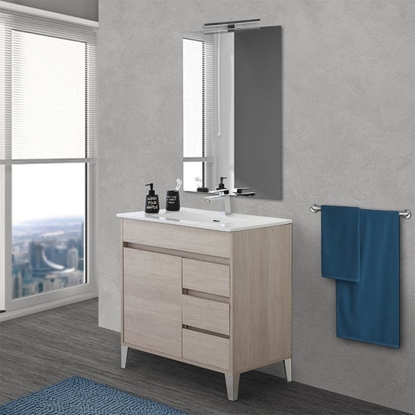 Immagine di COMP. BAGNO MONDO 80 CM ROVERE CHIARO