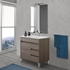 Immagine di COMP.BAGNO MONDO 80CM ROVERE SCURO